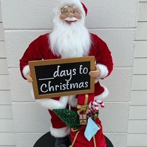 Santa statue for decor